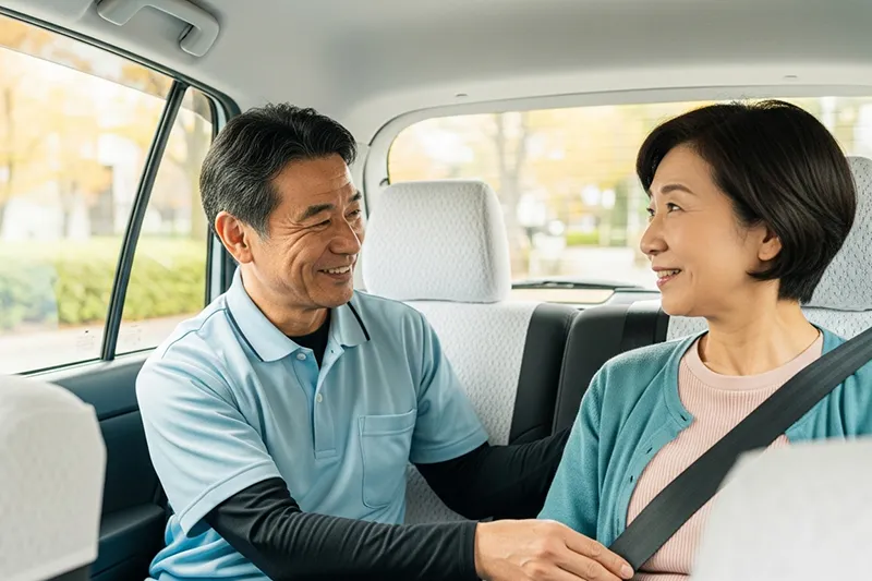 移動に不安のある方のための安心できる介護タクシー